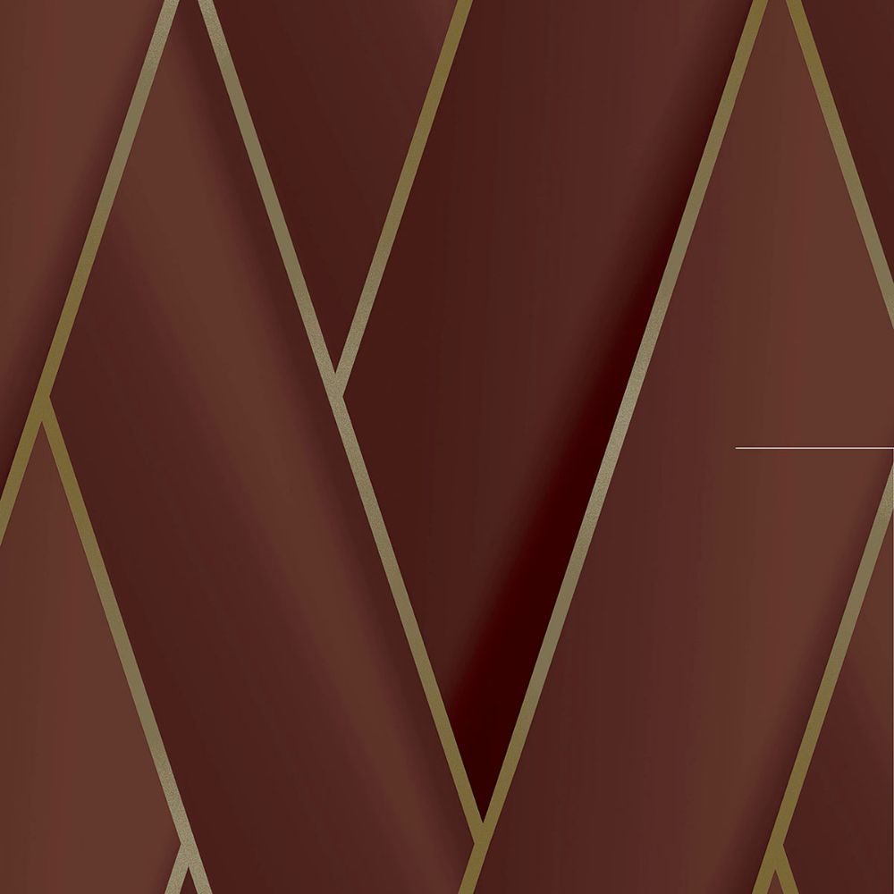 Advantage by Brewster 4041-34810 Manfred Ruby Modern Herringbone Wallpaper