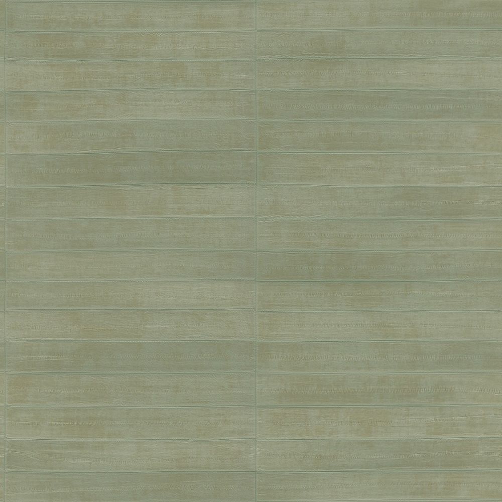 Advantage by Brewster 4041-418484 Dermot Light Green Horizontal Stripe Wallpaper