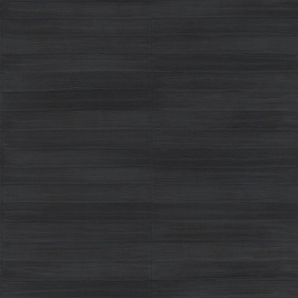 Advantage by Brewster 4041-418514 Dermot Black Horizontal Stripe Wallpaper