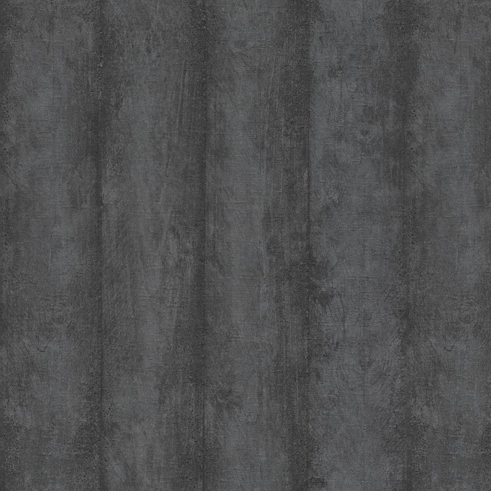 Advantage by Brewster 4041-429442 Flint Charcoal Wood Wallpaper