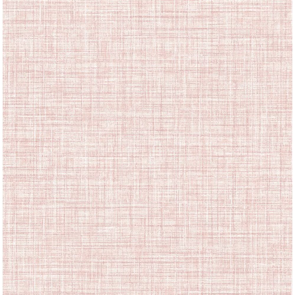 A-Street Prints by Brewster 4046-24272 Tuckernuck Pink Linen Wallpaper