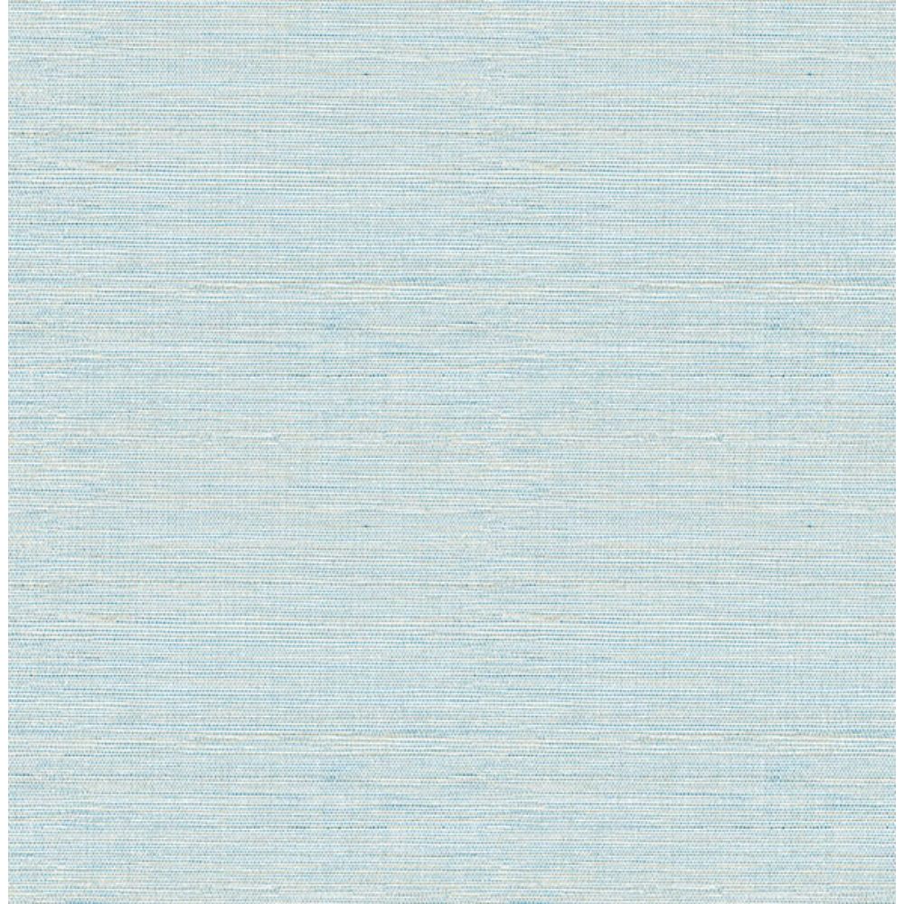 A-Street Prints by Brewster 4046-24283 Agave Sky Blue Faux Grasscloth Wallpaper