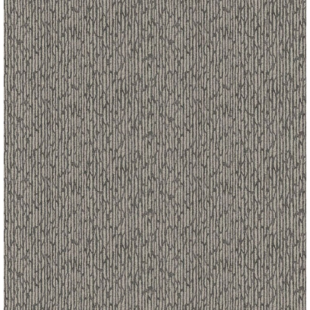 A-Street Prints by Brewster 4046-26126 Mackintosh Charcoal Textural Wallpaper