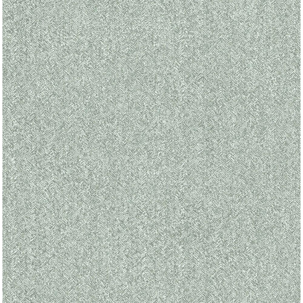 A-Street Prints by Brewster 4046-26164 Ashbee Green Tweed Wallpaper
