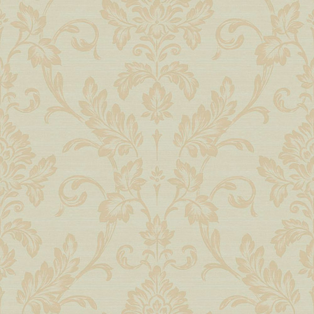Sirpi by Brewster 4058-21788 Antonella Gold Scroll Wallpaper