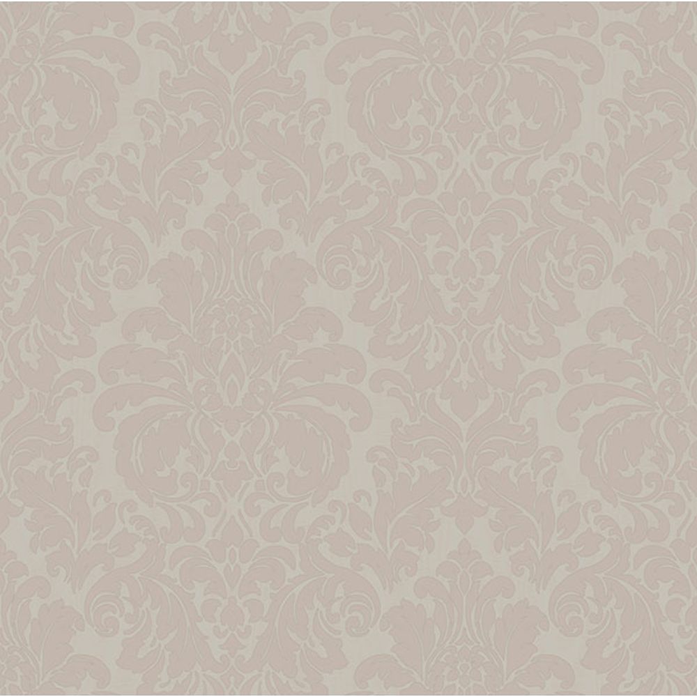 Sirpi by Brewster 4058-24805 Betina Rose Damask Wallpaper
