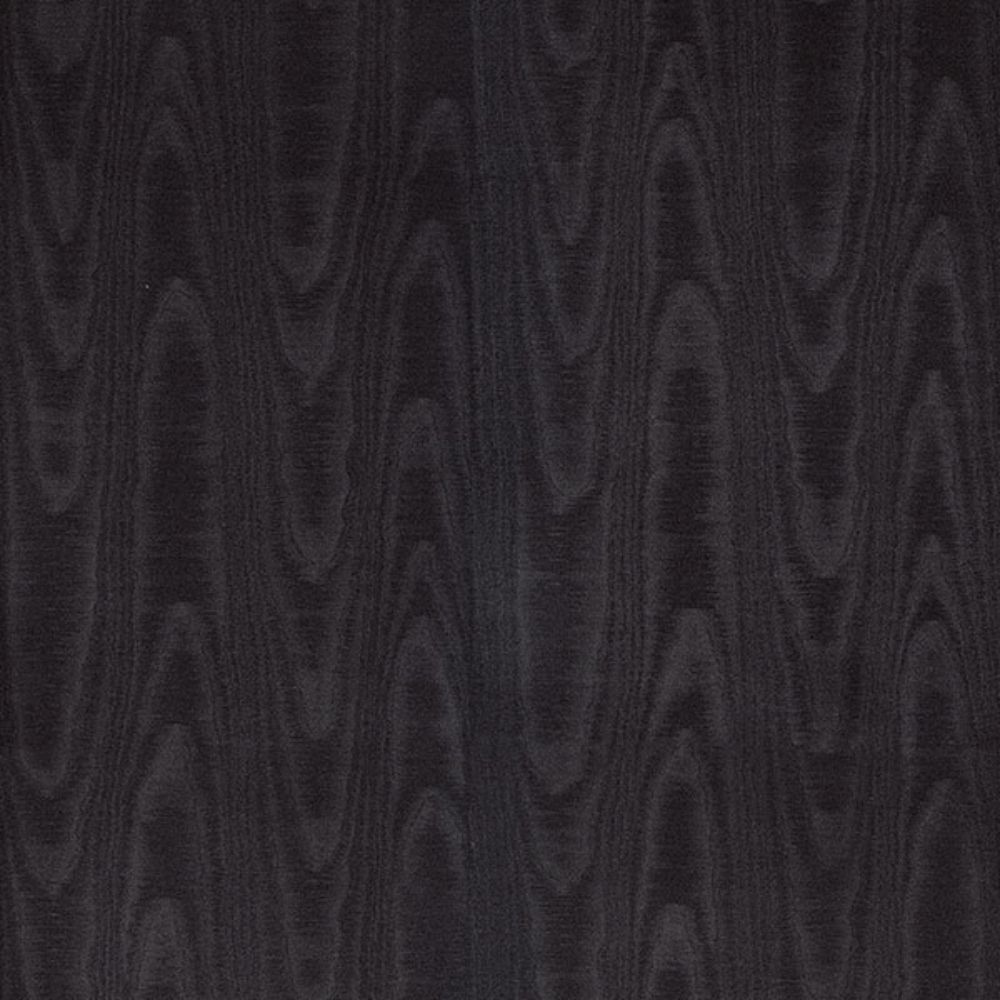 Sirpi by Brewster 4058-24819 Angelina Black Moire Wallpaper