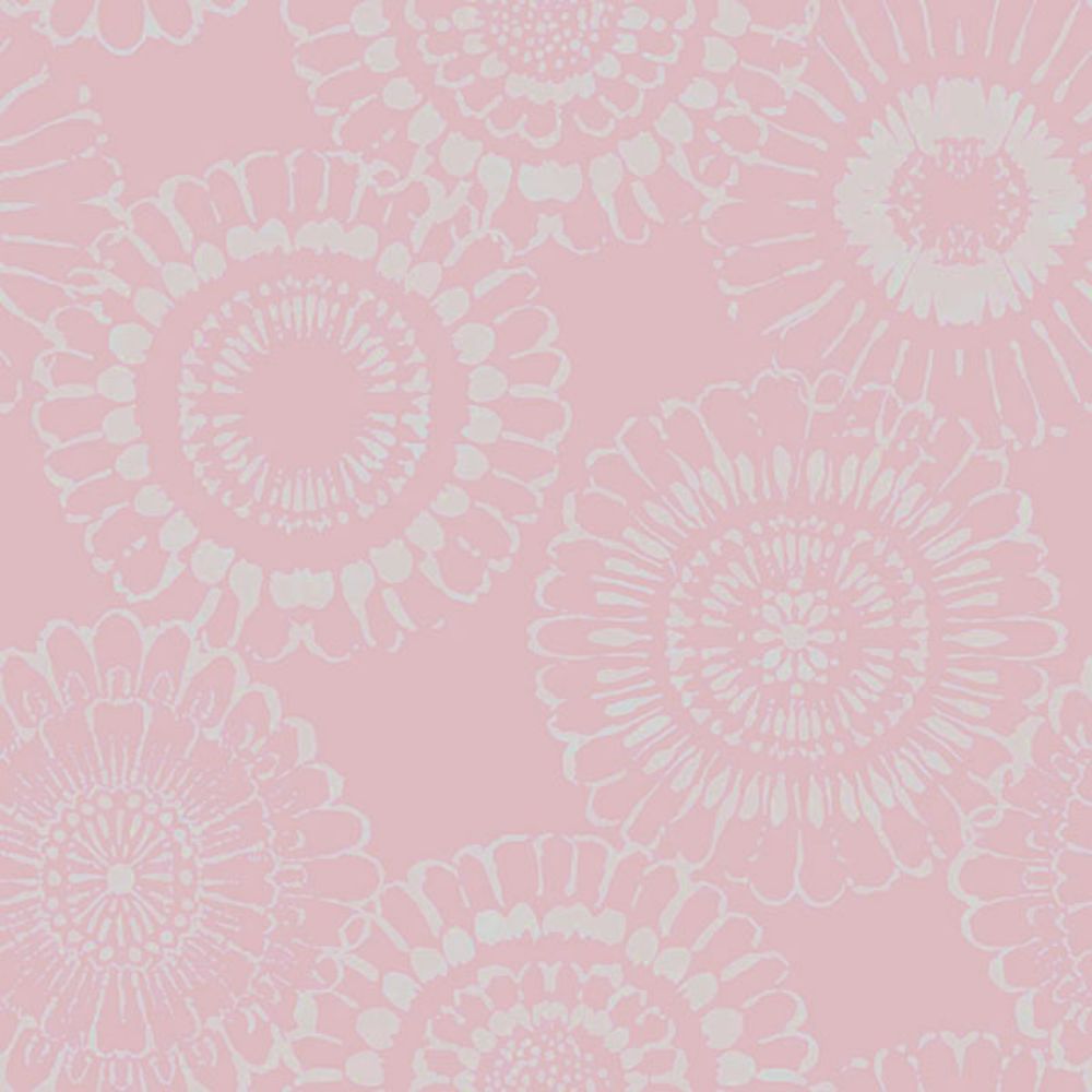 Chesapeake by Brewster 4060-128860 Sonnet Pink Floral Wallpaper