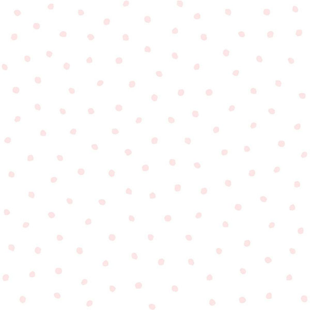 Chesapeake by Brewster 4060-138936 Pixie Pink Dots Wallpaper