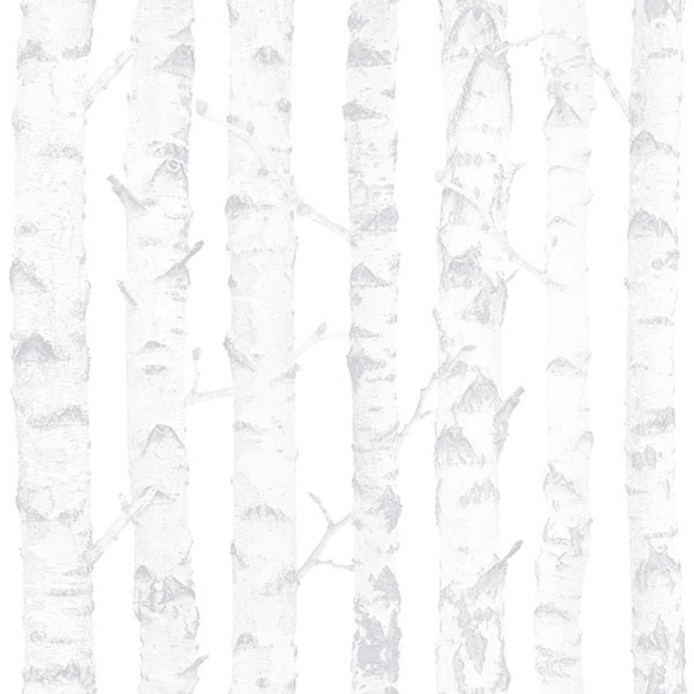 Chesapeake by Brewster 4060-138944 Birdie Grey Birch Wallpaper