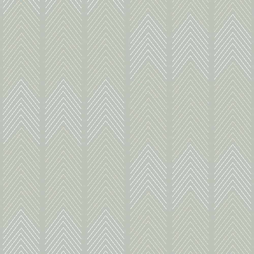 A-Street Prints by Brewster 4066-26527 Nyle Light Grey Chevron Stripes Wallpaper