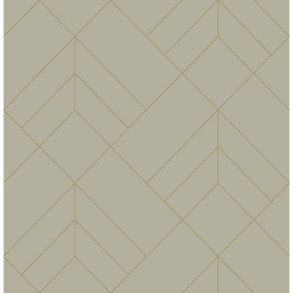A-Street Prints by Brewster 4066-26545 Sander Light Grey Geometric Wallpaper