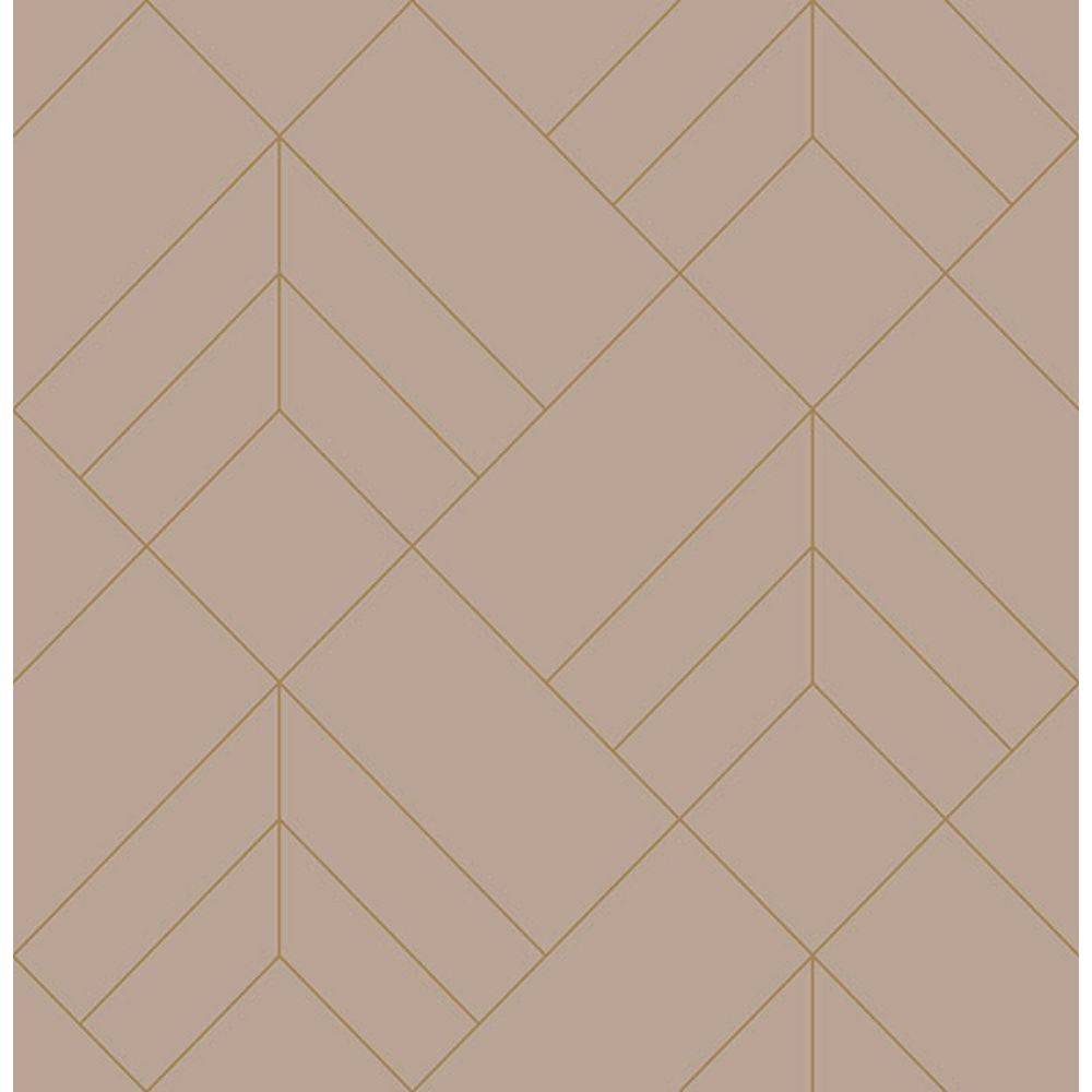 A-Street Prints by Brewster 4066-26548 Sander Light Pink Geometric Wallpaper