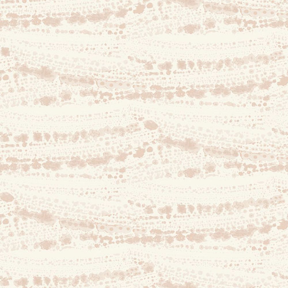 Chesapeake by Brewster 4071-71047 Rannell Peach Abstract Scallop Wallpaper