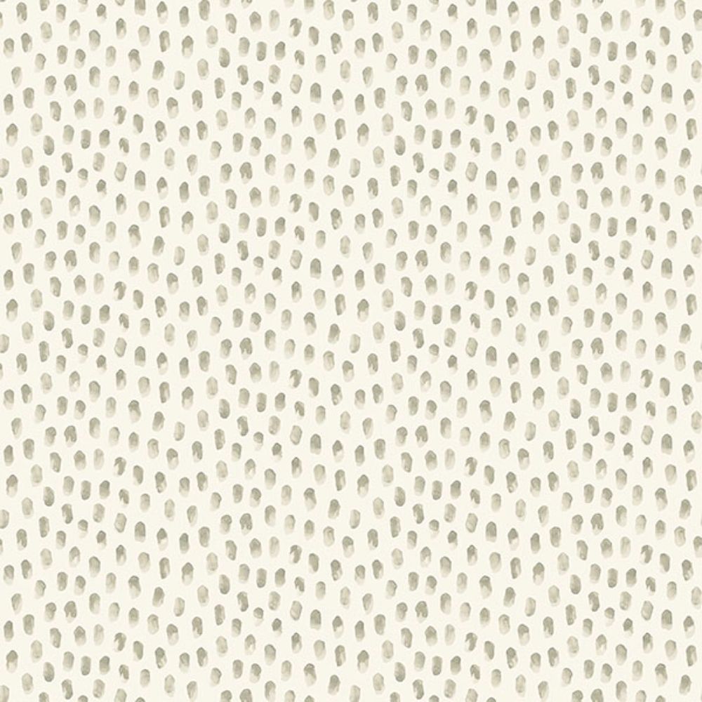 Chesapeake by Brewster 4071-71059 Sand Drips Grey Painted Dots Wallpaper