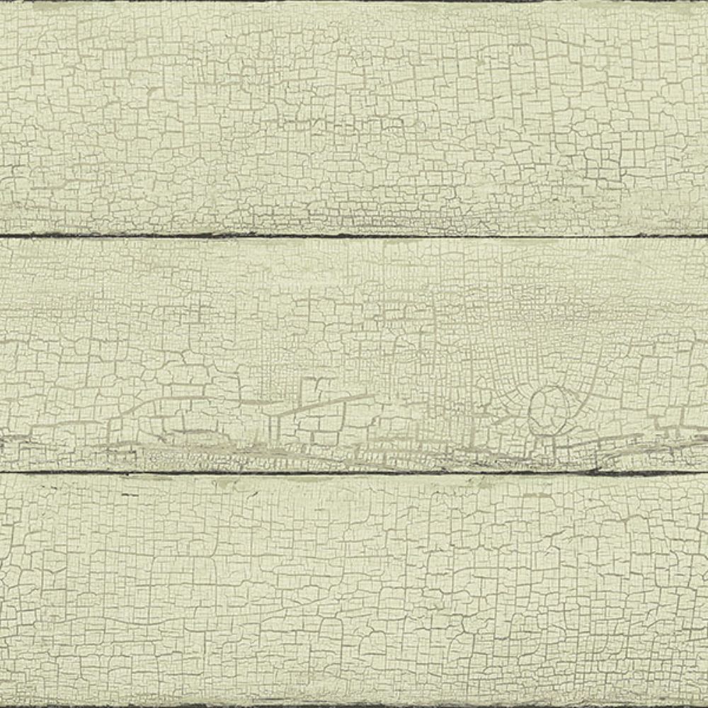 Chesapeake by Brewster 4072-70014 Morgan Mint Distressed Wood Wallpaper