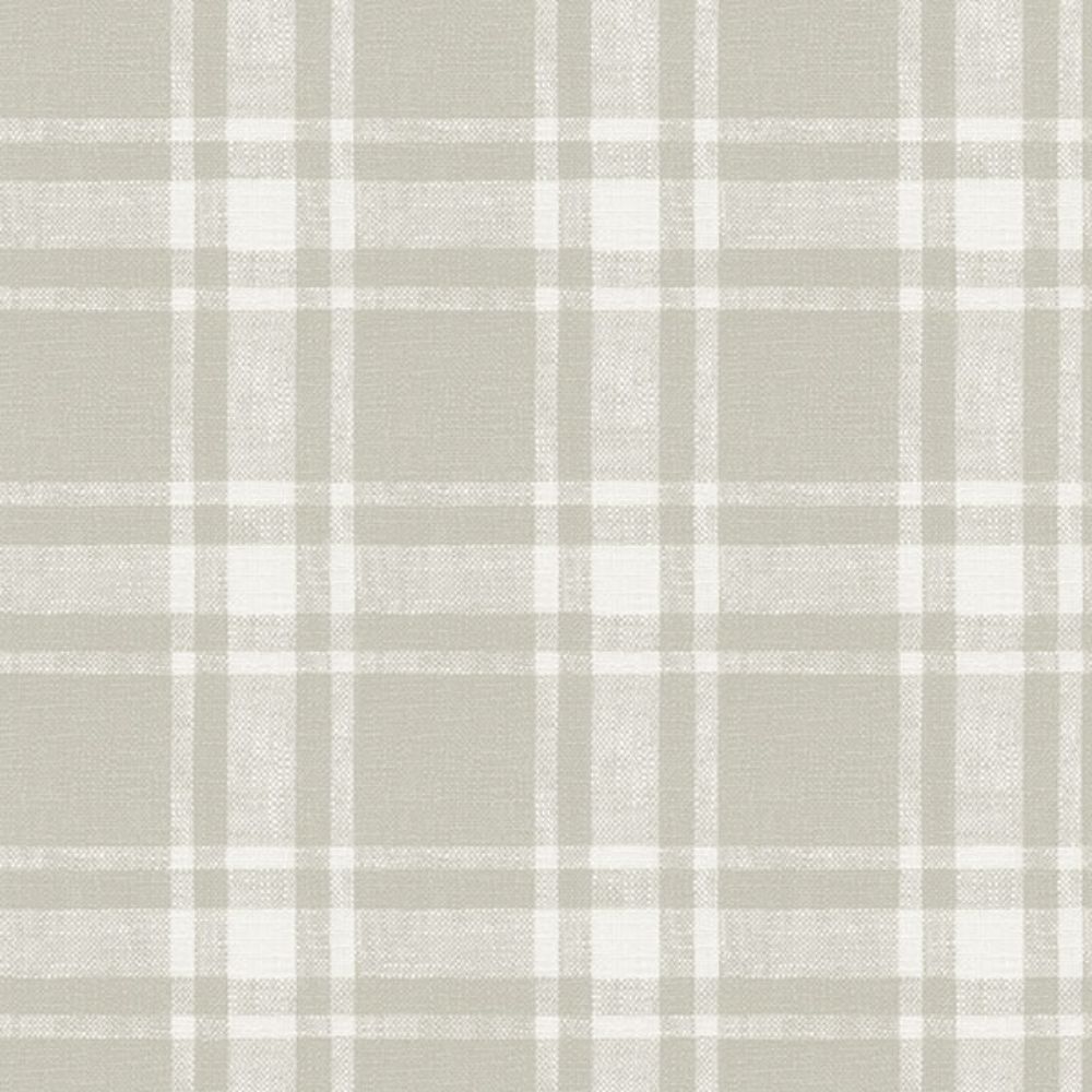 Chesapeake by Brewster 4072-70018 Antoine Taupe Flannel Wallpaper