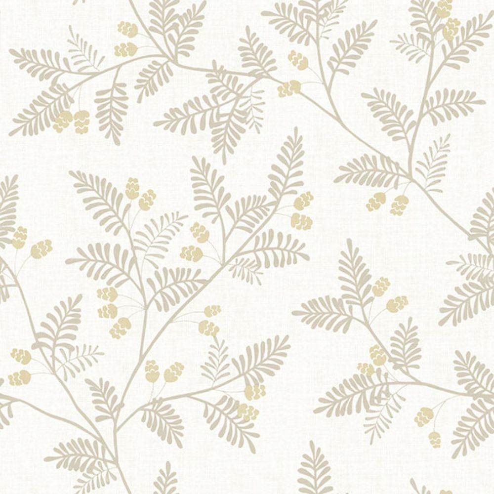 A-Street Prints by Brewster 4074-26603 Ardell Wheat Botanical Wallpaper