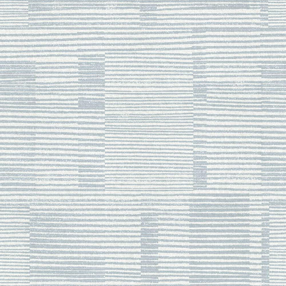 A-Street Prints by Brewster 4074-26616 Callaway Light Blue Woven Stripes Wallpaper