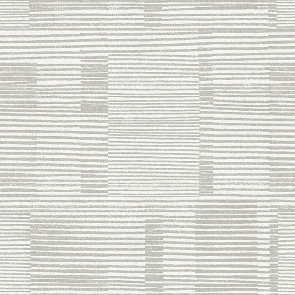 A-Street Prints by Brewster 4074-26617 Callaway Grey Woven Stripes Wallpaper