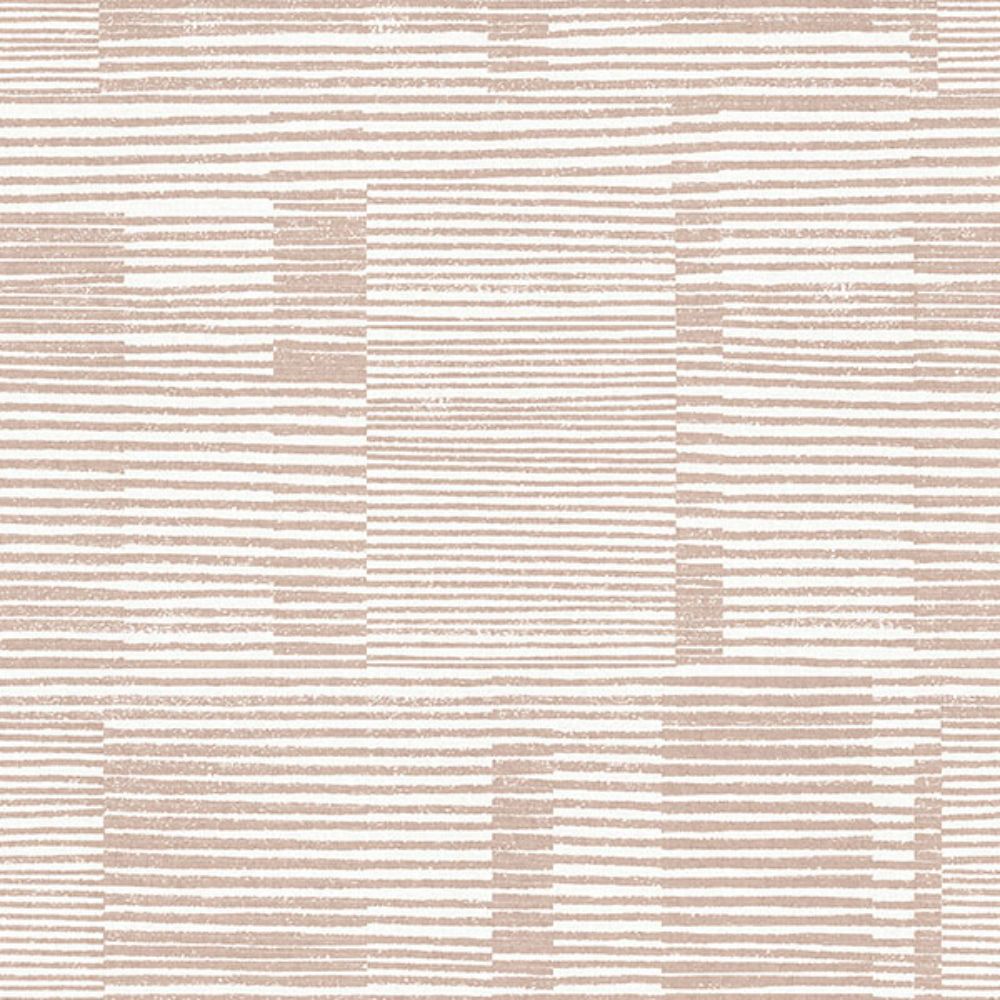 A-Street Prints by Brewster 4074-26618 Callaway Pink Woven Stripes Wallpaper