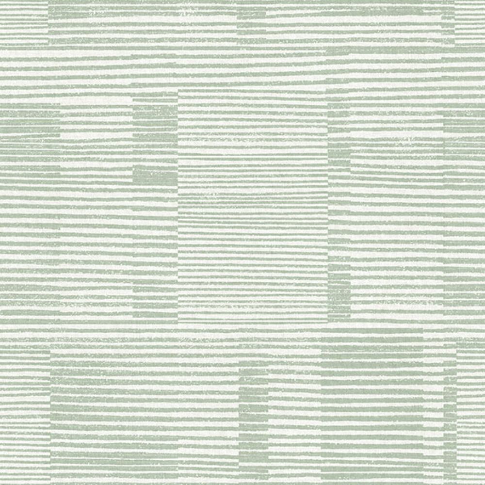 A-Street Prints by Brewster 4074-26621 Callaway Green Woven Stripes Wallpaper