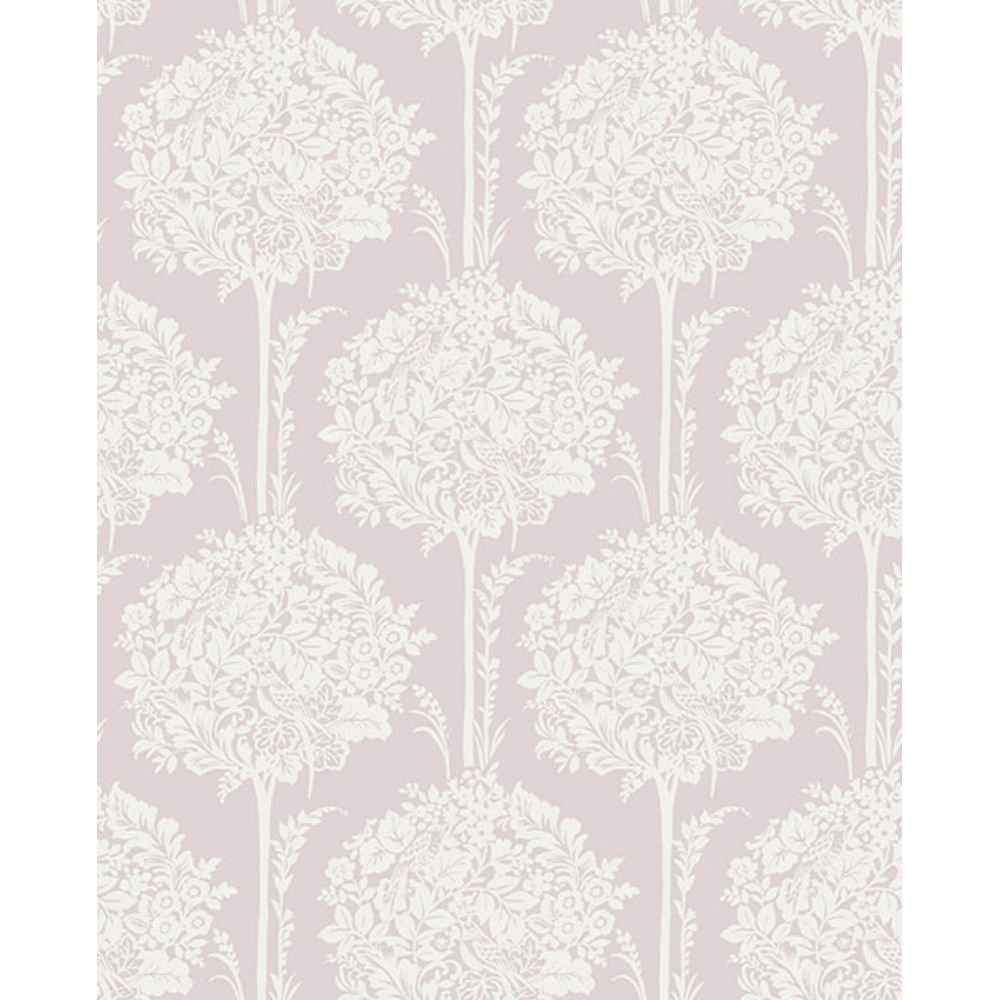 A-Street Prints by Brewster 4074-26623 Zaria Lavender Topiary Wallpaper