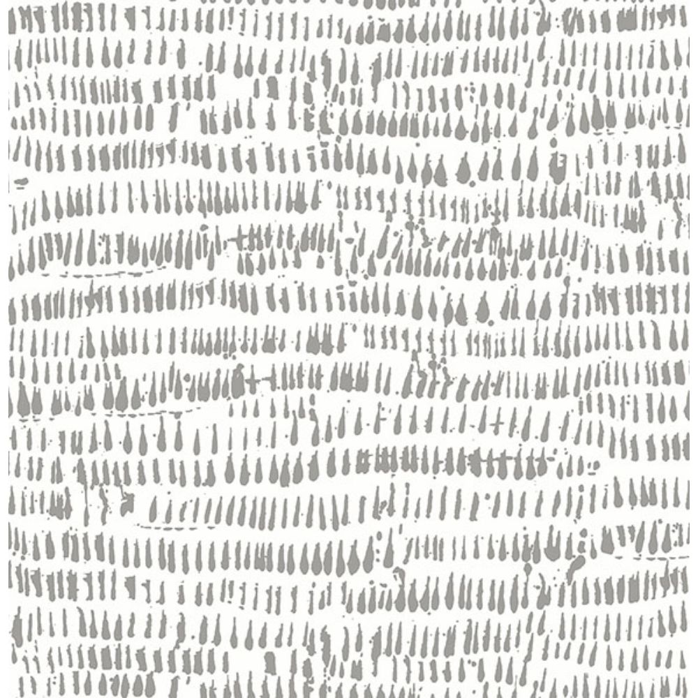 A-Street Prints by Brewster 4081-24355 Runes Grey Brushstrokes Wallpaper