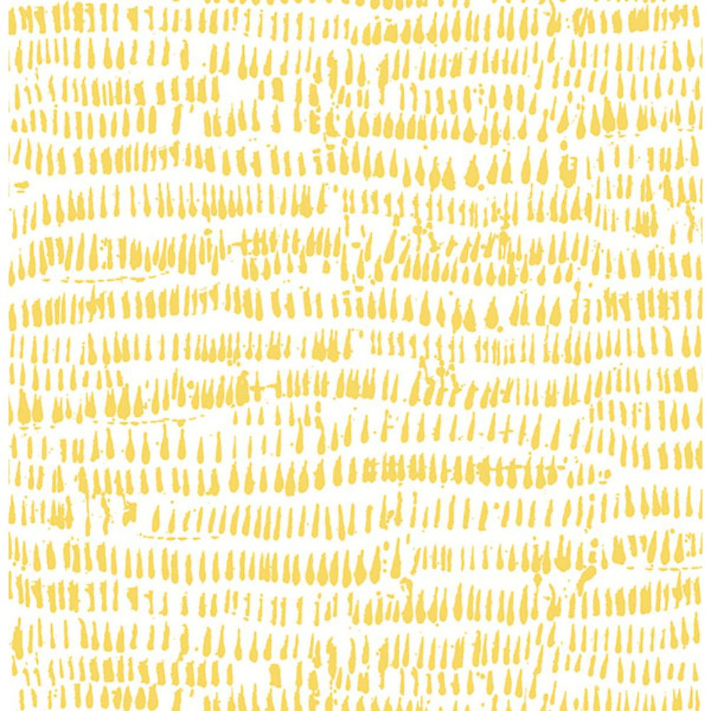 A-Street Prints by Brewster 4081-26360 Runes Yellow Brushstrokes Wallpaper