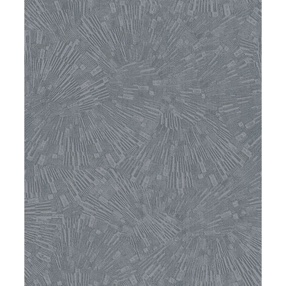 Advantage by Brewster 4082-382031 Agassiz Grey Burst Wallpaper
