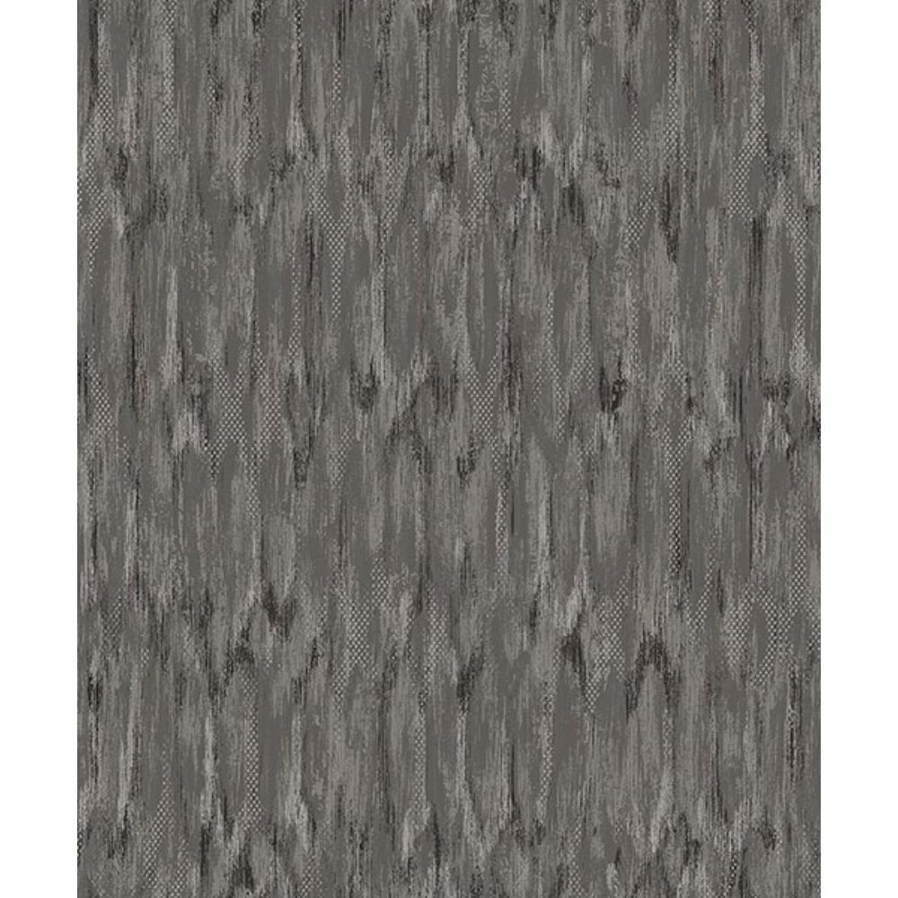 A-Street Prints by Brewster 4105-86606 Kintana Pewter Abstract Trellis Wallpaper