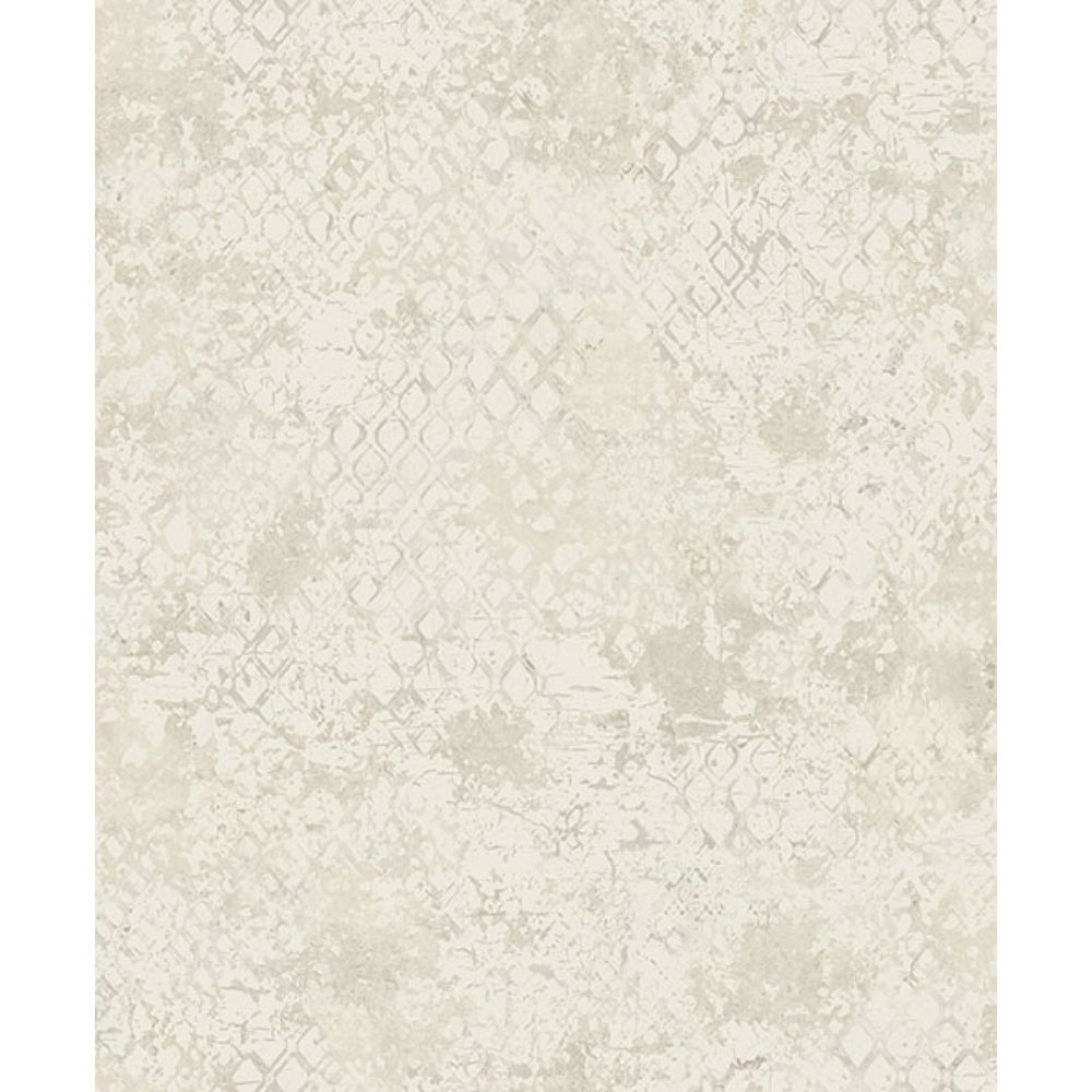 A-Street Prints by Brewster 4105-86615 Zilarra Pearl Abstract Snakeskin Wallpaper