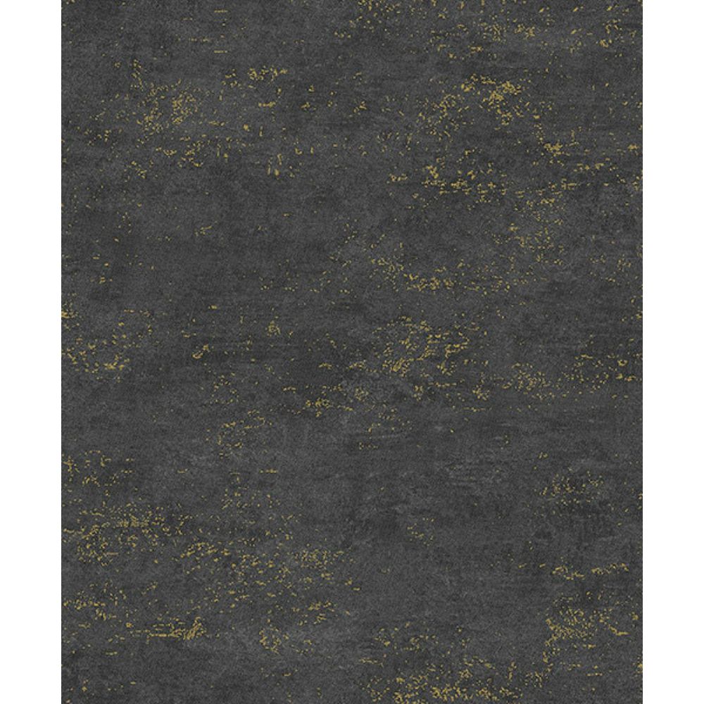 A-Street Prints by Brewster 4105-86623 Elatha Charcoal Gilded Texture Wallpaper