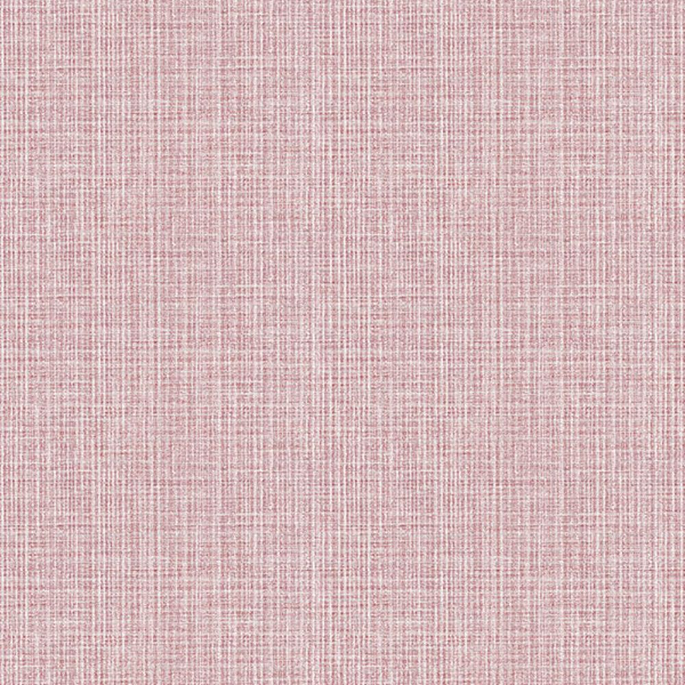 A-Street Prints by Brewster 4120-26839 Kantera Pink Fabric Texture Wallpaper