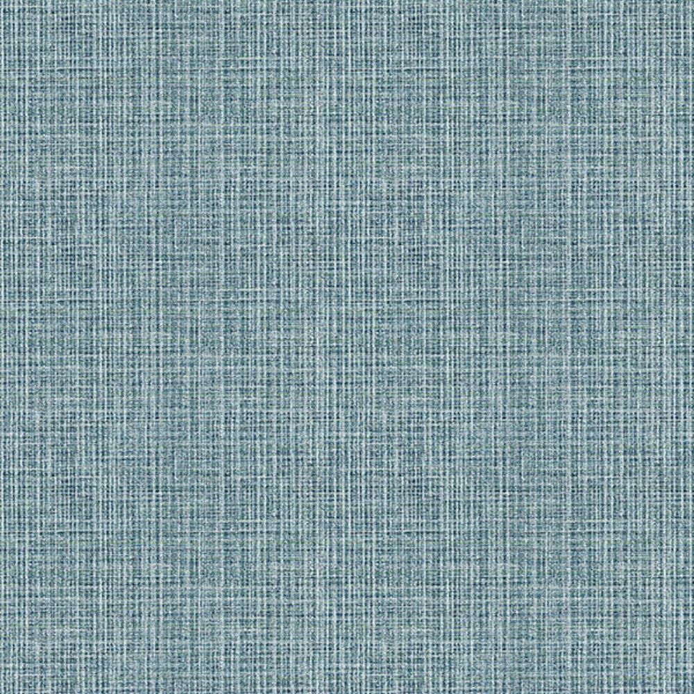 A-Street Prints by Brewster 4120-26840 Kantera Blue Fabric Texture Wallpaper