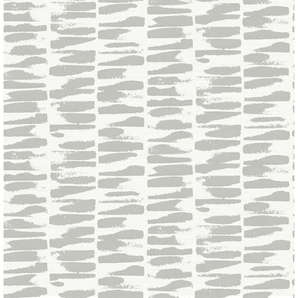 A-Street Prints by Brewster 4120-26845 Myrtle Grey Abstract Stripe Wallpaper