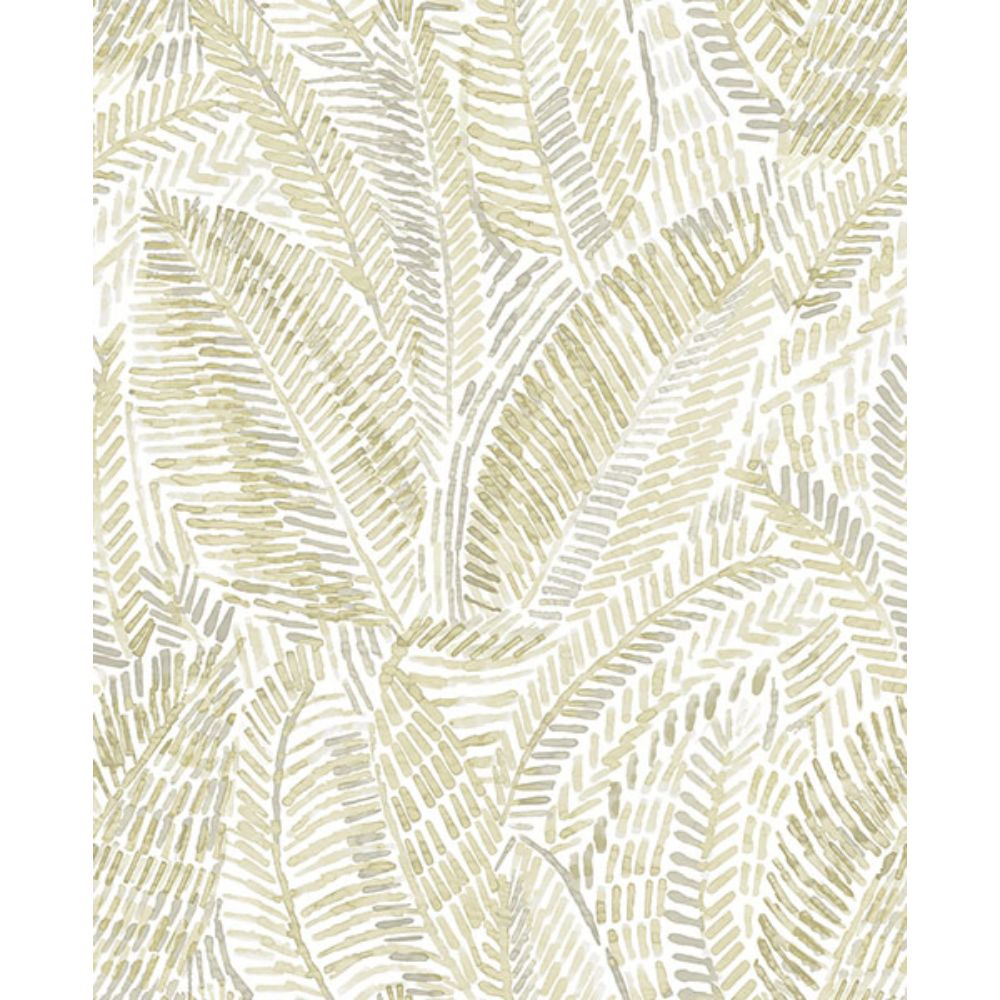 A-Street Prints by Brewster 4121-26952 Fildia Honey Botanical Wallpaper