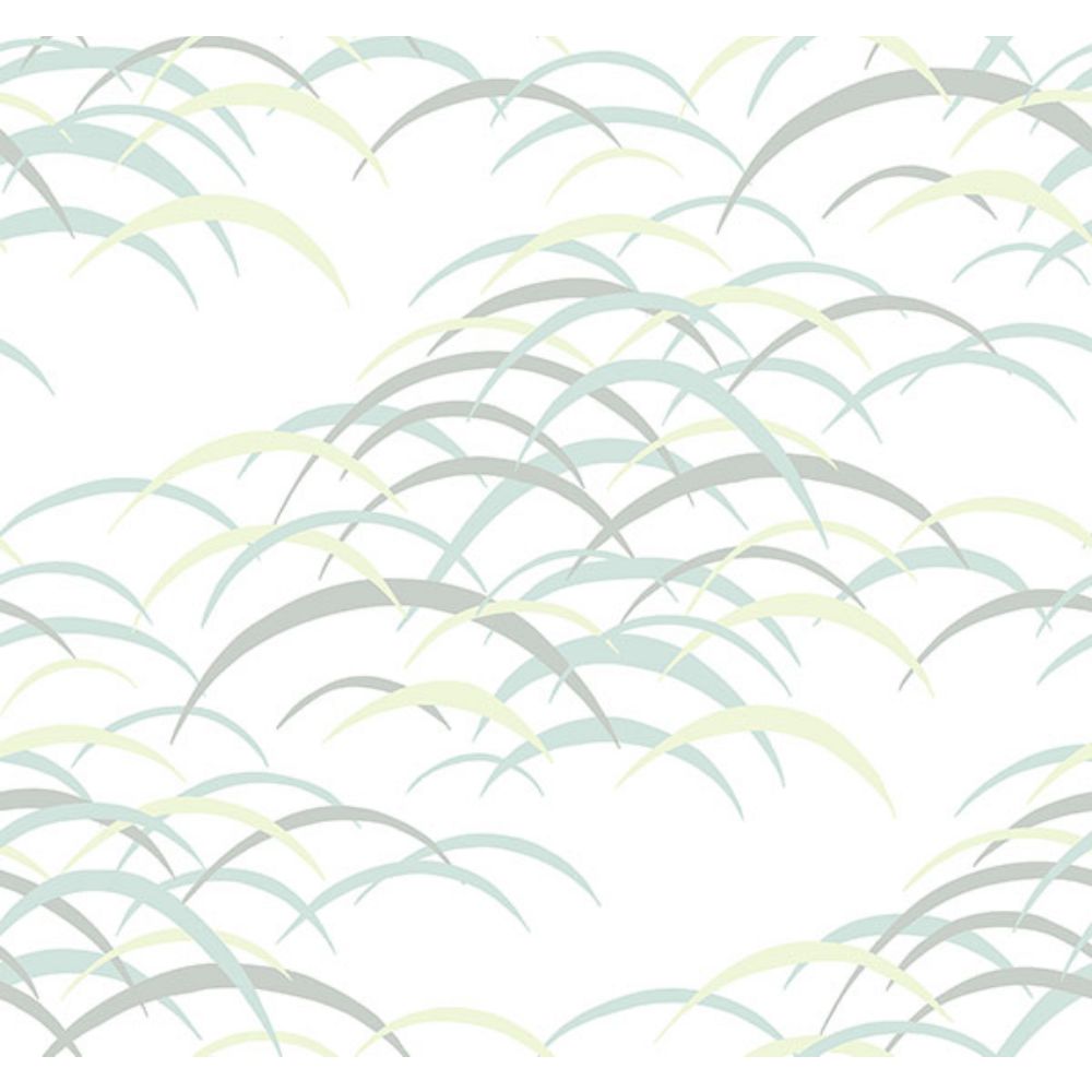 A-Street Prints by Brewster 4121-72211 Kasia Sea Green Abstract Wallpaper