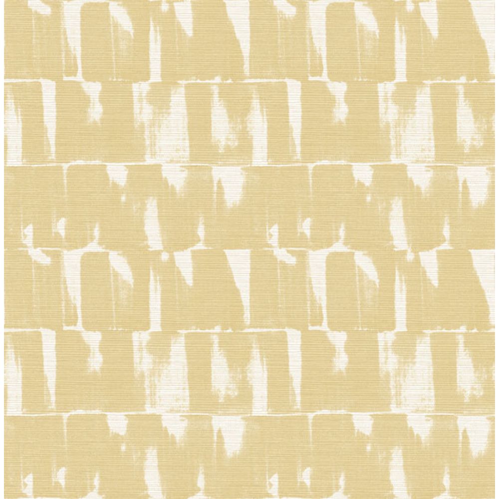 A-Street Prints by Brewster 4122-27021 Bancroft Gold Artistic Stripe Wallpaper