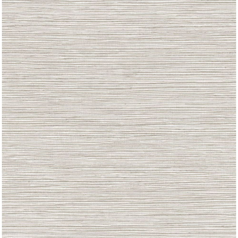 Advantage by Brewster 4125-26714 Alton Light Grey Faux Grasscloth Wallpaper