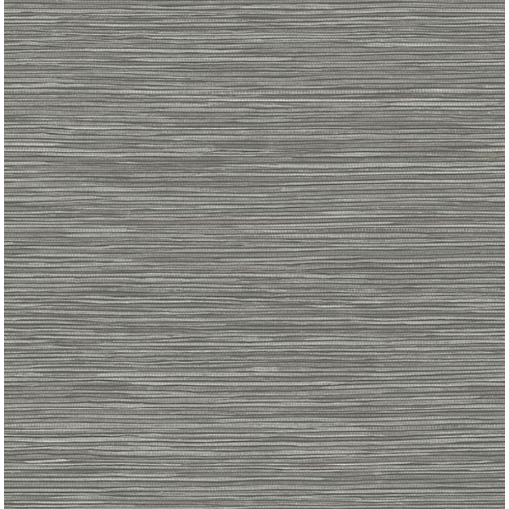 Advantage by Brewster 4125-26718 Alton Grey Faux Grasscloth Wallpaper