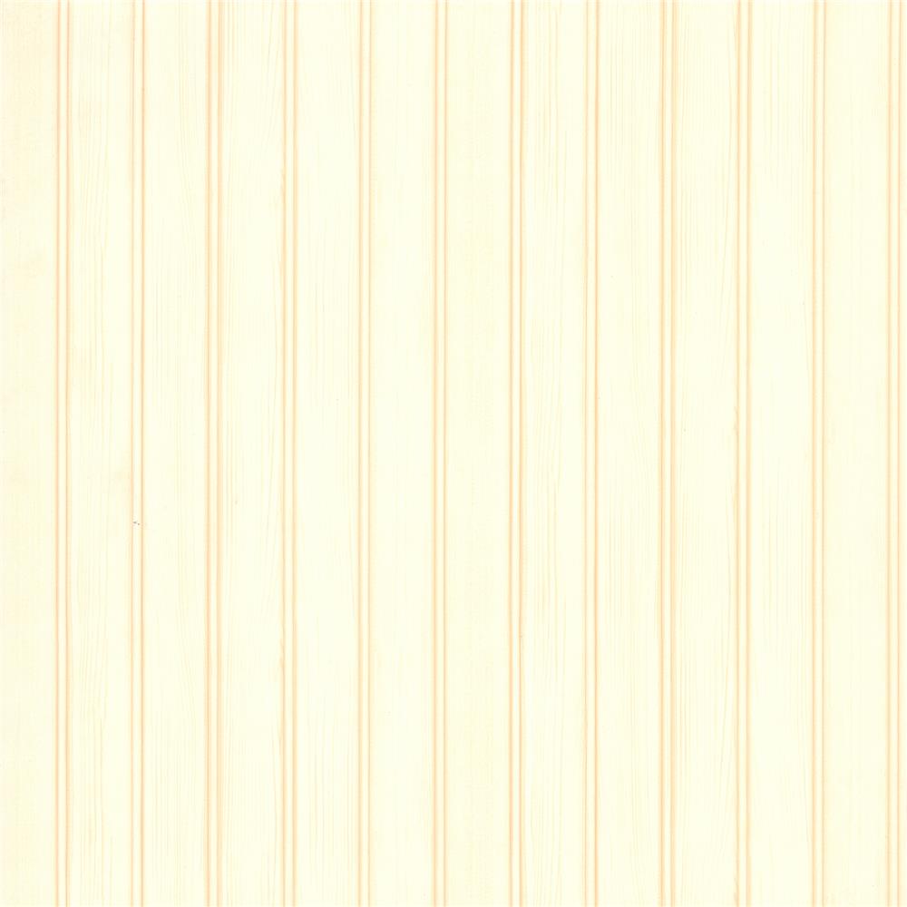 Brewster 414-21978 Kitchen; Bed and Bath Resource IV Silva Cream Wood Panelling Wallpaper in Cream