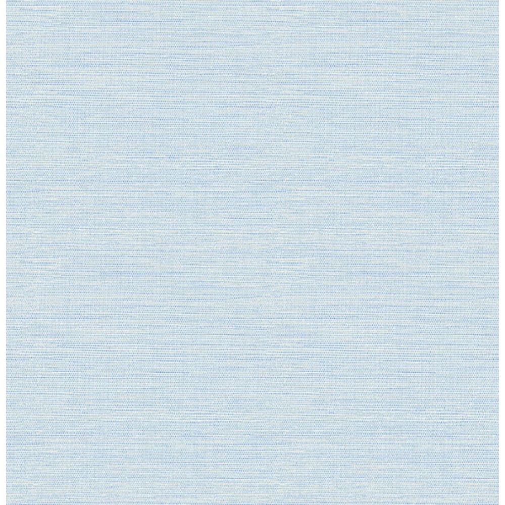 A-Street Prints by Brewster 4143-24283 Agave Blue Faux Grasscloth Wallpaper