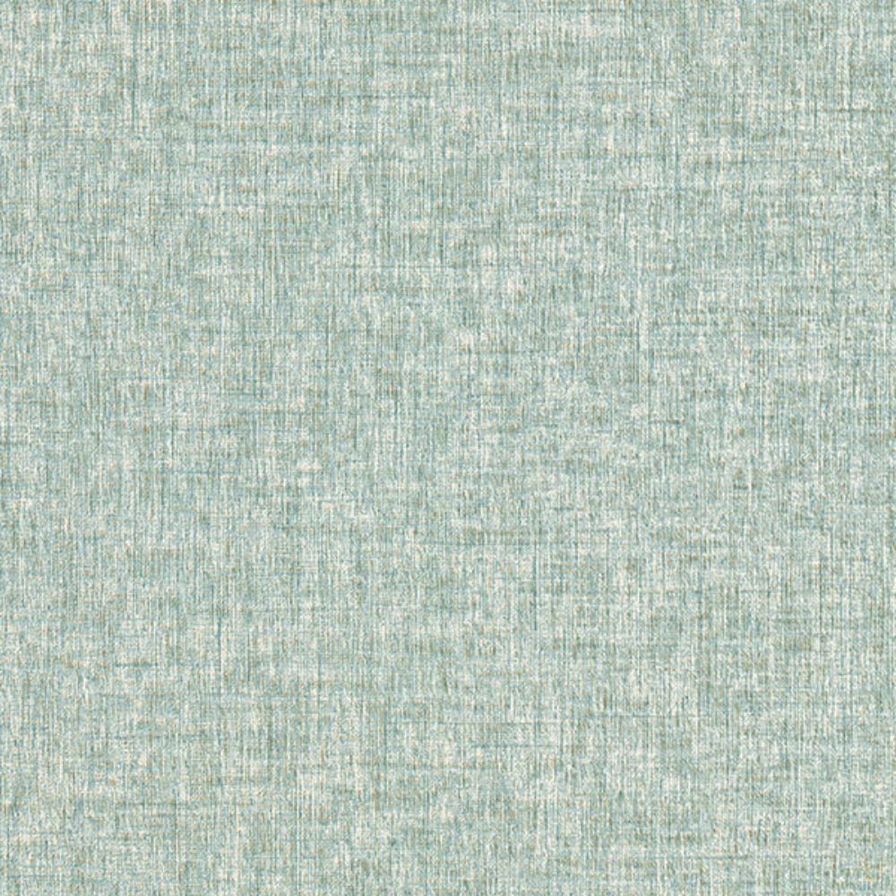 Advantage by Brewster 4144-9113 Larimore Seafoam Faux Fabric Wallpaper