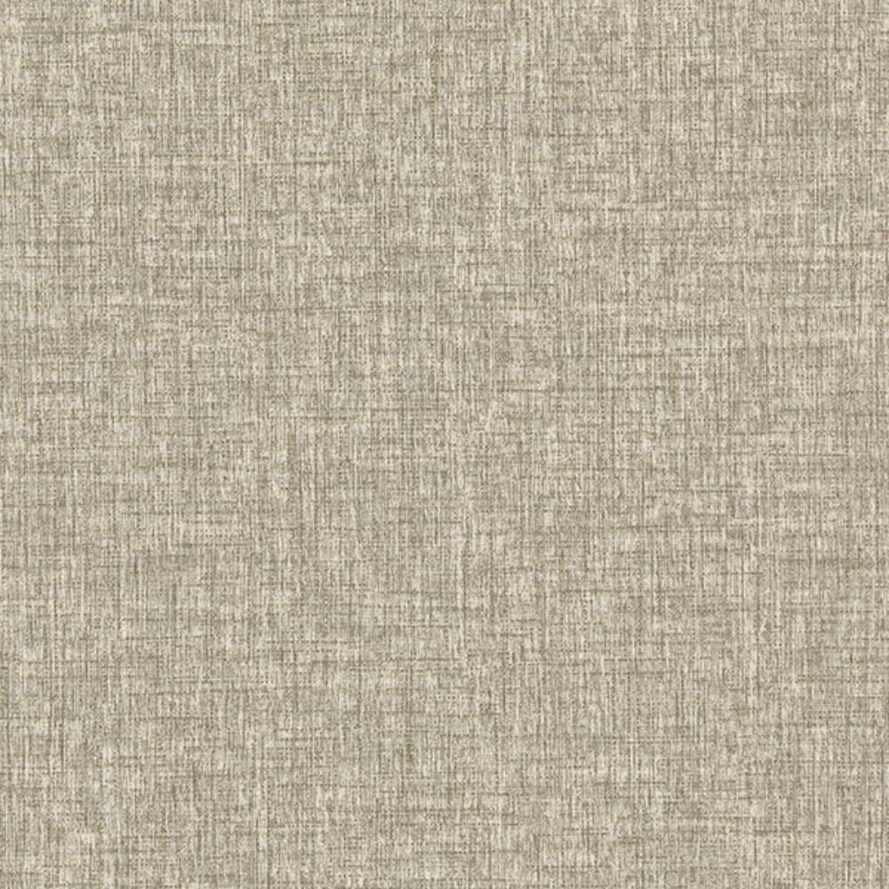 Advantage by Brewster 4144-9114 Larimore Light Brown Faux Fabric Wallpaper