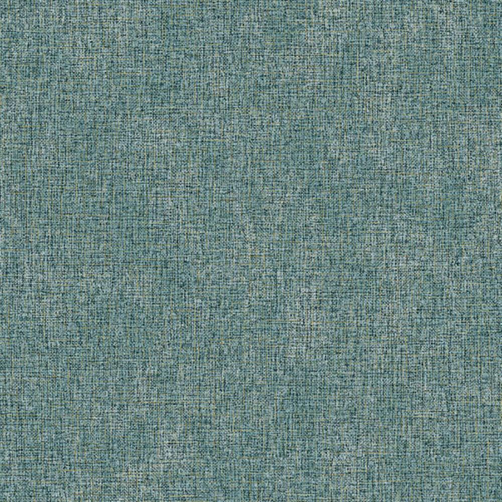 Advantage by Brewster 4144-9123 Buxton Blue Faux Weave Wallpaper