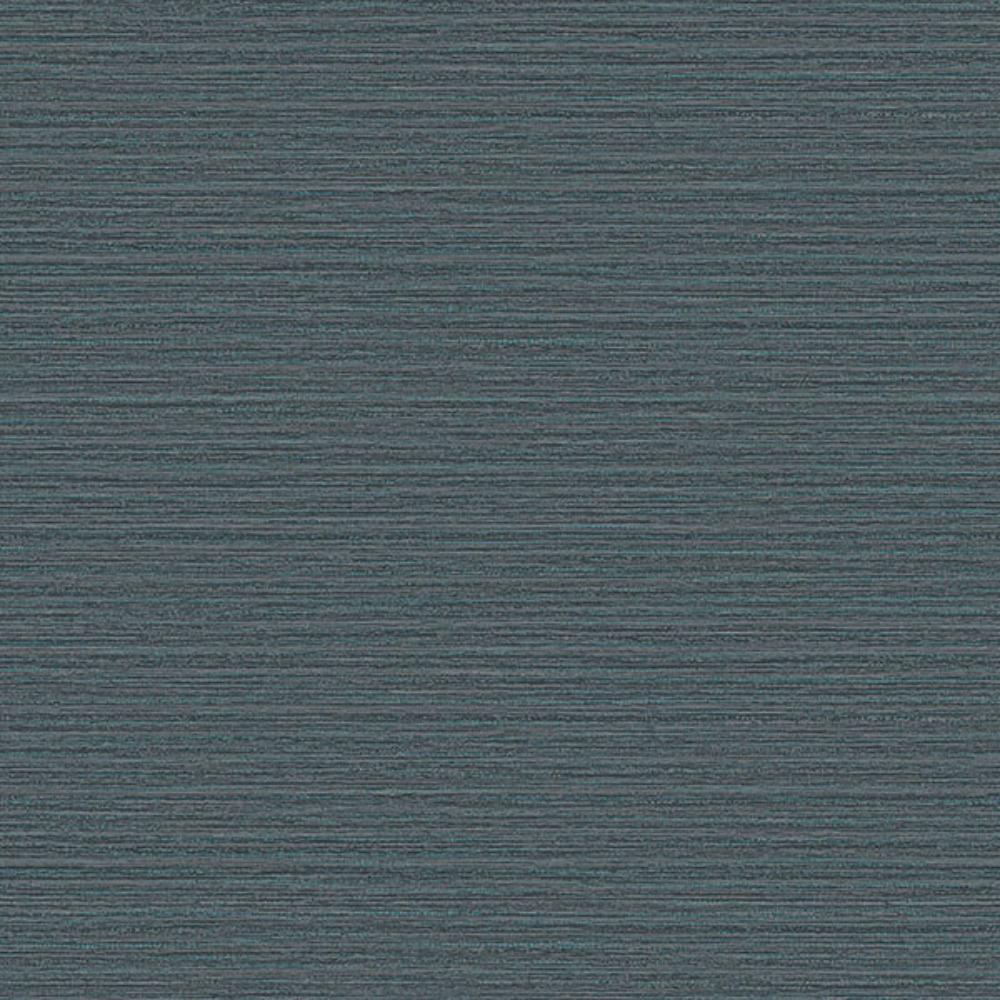 Advantage by Brewster 4144-9133 Hazen Dark Blue Shimmer Stripe Wallpaper