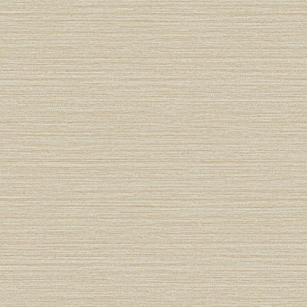 Advantage by Brewster 4144-9137 Hazen Taupe Shimmer Stripe Wallpaper
