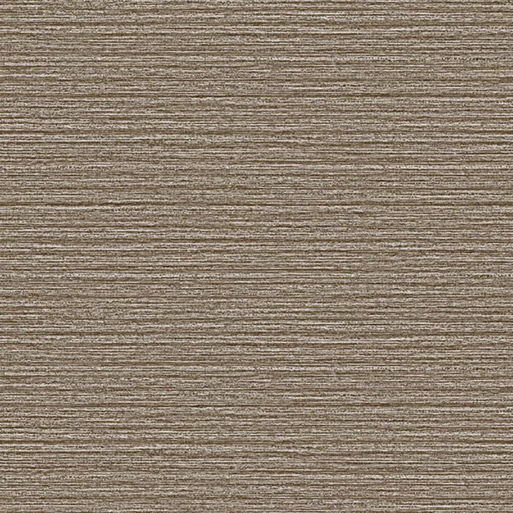 Advantage by Brewster 4144-9141 Hazen Brown Shimmer Stripe Wallpaper