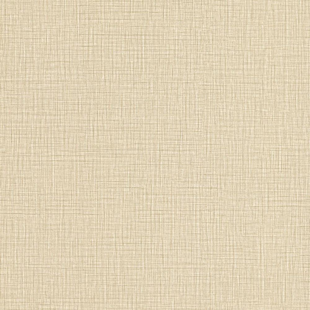 Advantage by Brewster 4144-9173 Eagen Neutral Linen Weave Wallpaper